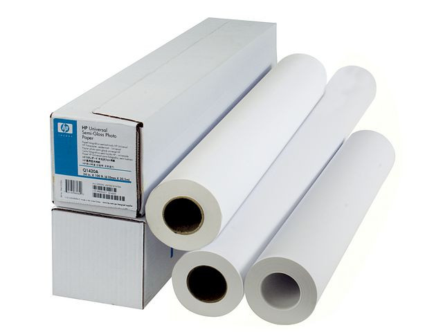 BildeInkjetpapper HP Q1396A 610mmx45,7m 80g
