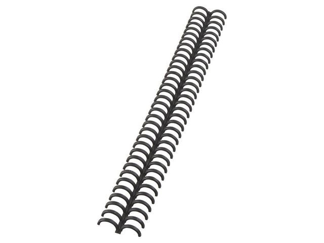 BildePlastspiral GBC Clickbind 12mm sv. 50/fp