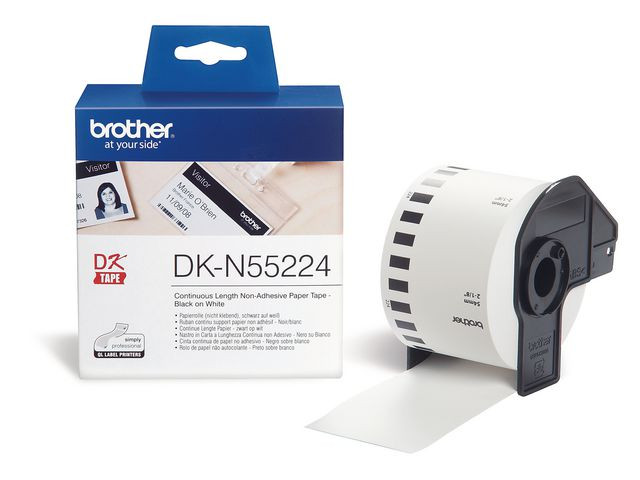 BildeEtikett BROTHER DK55224 papp 54mmx30,48m