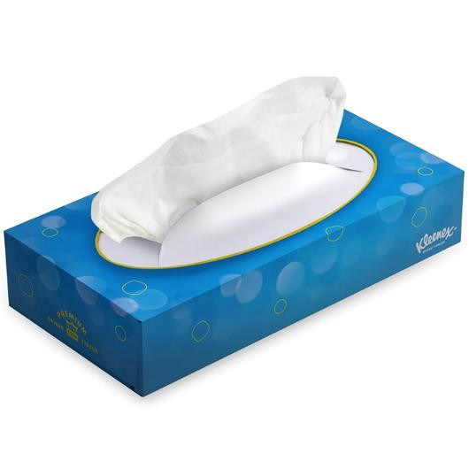 BildeAnsiktsservett KLEENEX ask 100/fp