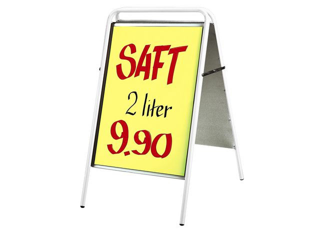 BildeGatuställ Sign 50x70cm vit