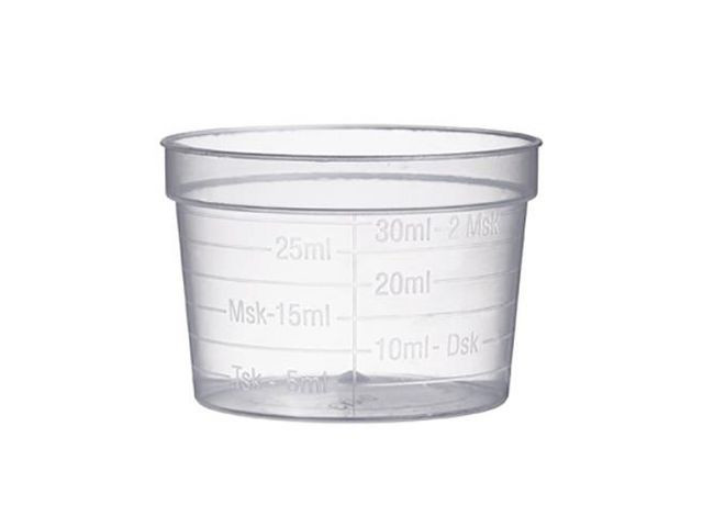 BildeMedicinbägare bred klar frukost30ml50/fp