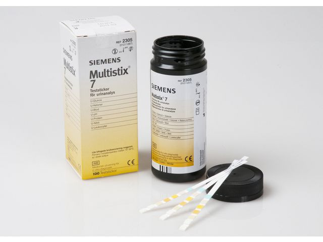 BildeUrinstickor MULTISTIX 7 100/fp