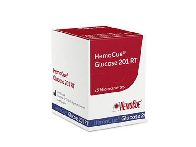 BildeHemoCue Kuvett Glucose201Rt 4x25/fp