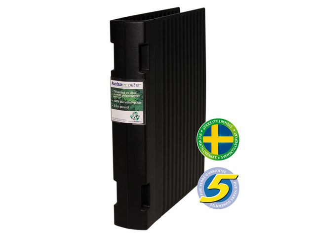 BildeGaffelpärm KEBAecolite A4 55mm svart