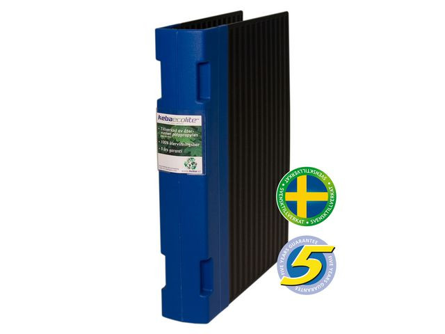 BildeGaffelpärm KEBAecolite A4 55mm blå