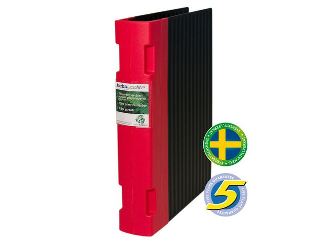 BildeGaffelpärm KEBAecolite A4 55mm röd