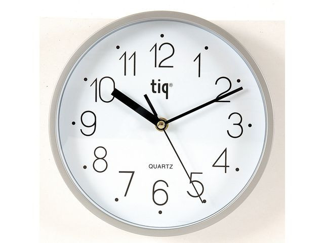 BildeVäggur TIQ Ø22,5cm silver