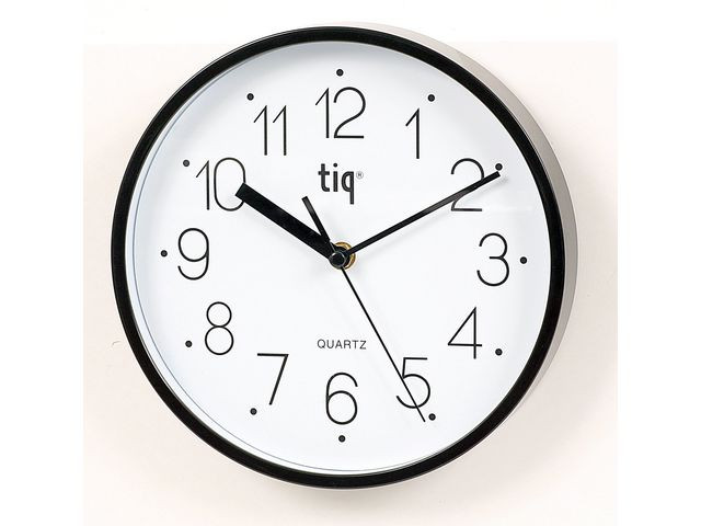 BildeVäggur TIQ Ø22,5cm svart