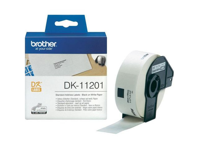 BildeEtikett BROTHER DK11201 29x90mm 400/fp