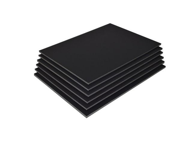 BildeKapaplattor 5mm 50x70cm svart/svart