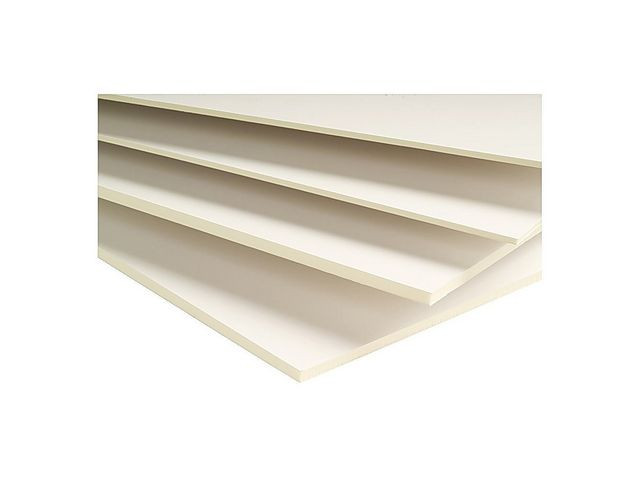BildeKapaplattor 5mm 70x100cm vit/vit