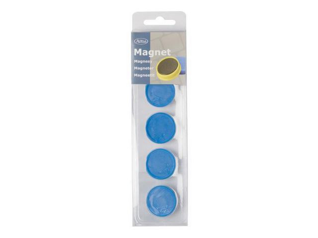 BildeMagnetknappar ACTUAL 30 mm blå 5/fp