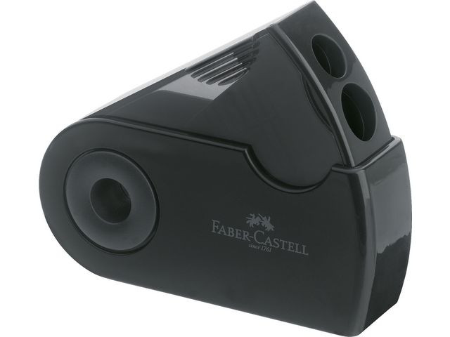 BildePennvässare Faber Castell Dubbel Svart