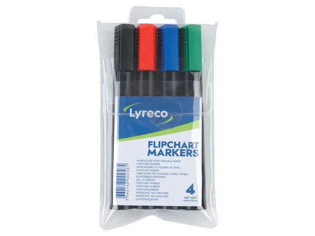 BildeBlädderblockspenna LYRECO rund 4/fp