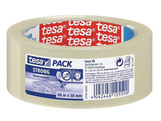 BildePacktejp TESA Strong 38mmx66m klar