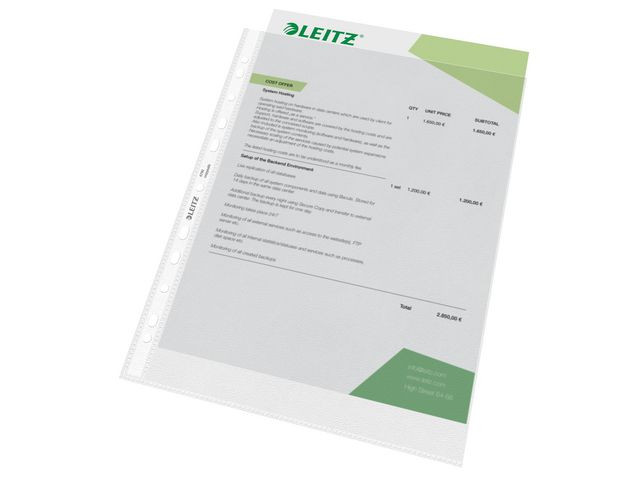 BildePlastficka LEITZ PP 0,07 A4