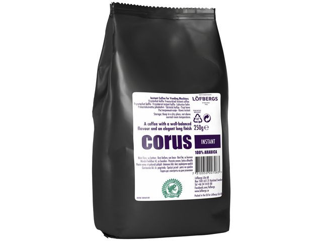BildeKaffe LÖFBERGS Snabbkaffe Prof.Coru 250g