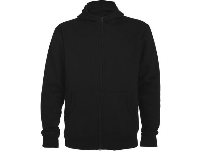 BildeHoodie zip ROLY Montblanc uni svart 2XL