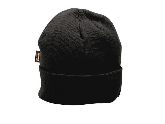 BildeMössa stickad PW B013 svart ONE SIZE