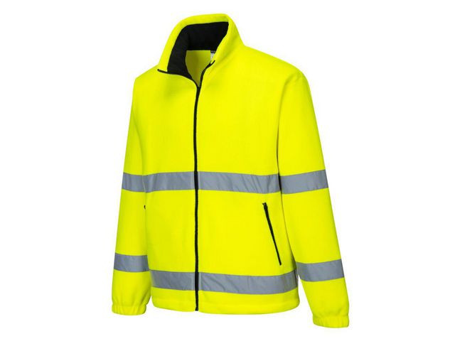 BildeFleecetröja Hi-vis PW F250 gul M