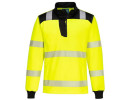 Sweatshirt PW3 Hi-Vis 1/4 Zip gul S