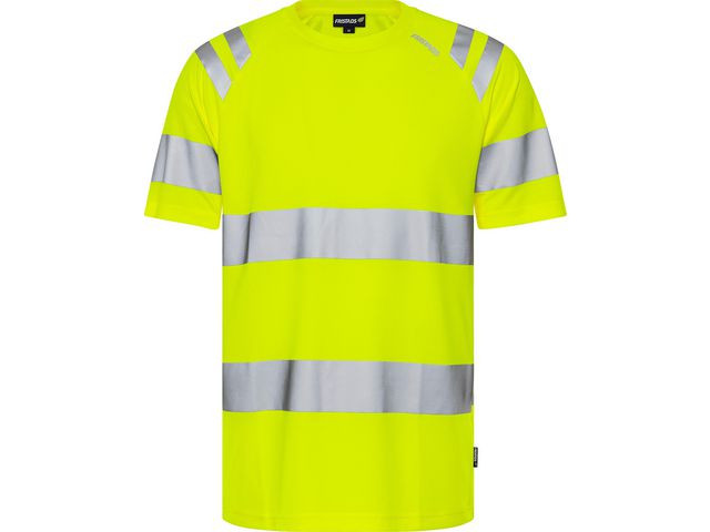 BildeT-shirt varsel FRISTADS 7860 gul kl3 S