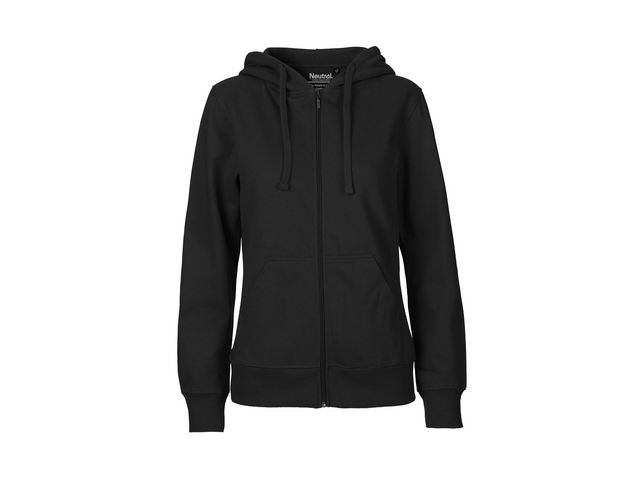 BildeHoodie zip NEUTRAL O83301 dam svart XS
