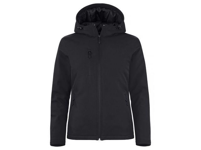 BildeSoftshelljacka CLIQUE dam svart XS