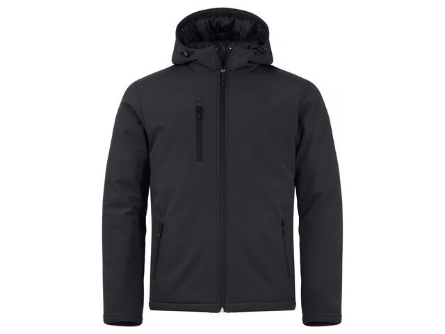 BildeSoftshelljacka Padded CLIQUE svart M