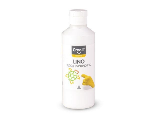 BildeTryckfärg Lino CREALL 250ml vit