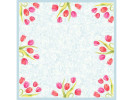 Snibbduk DUNICEL Tulips 84X84cm 20/fp