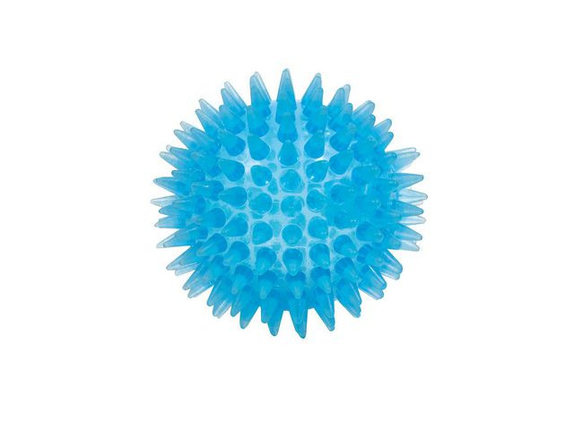 BildeMassageboll m piggar soft 7,5cm blå