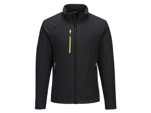 BildeFleecetröja text zip PW EV480 svart S