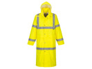 Varselregnrock Hi-Vis 122cm gul kl3 S