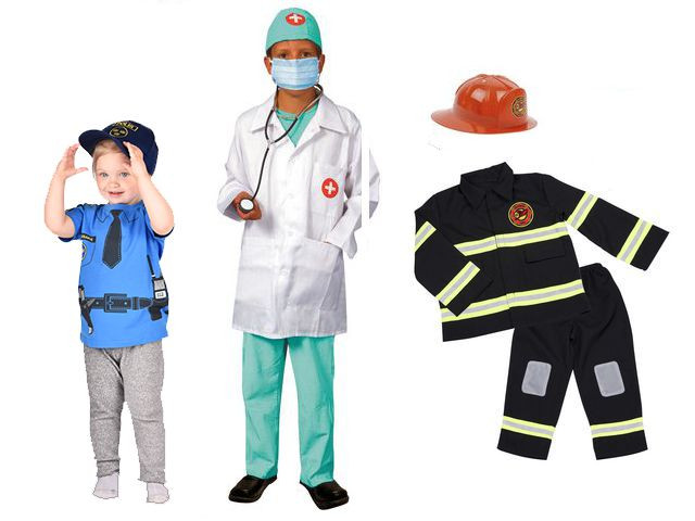 BildeMaskeraddräkt Yrken 3/fp