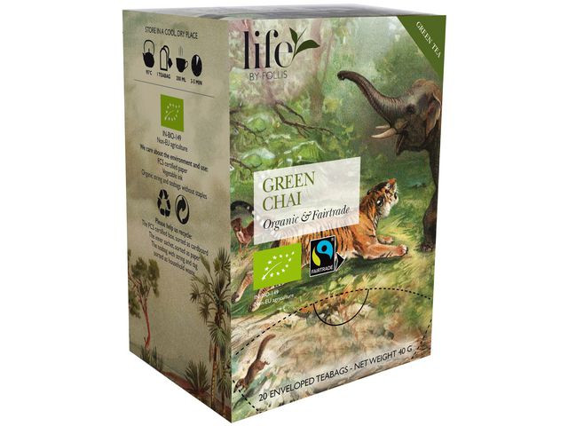 BildeTe LIFE BY FOLLIS Grönt chai 20/fp