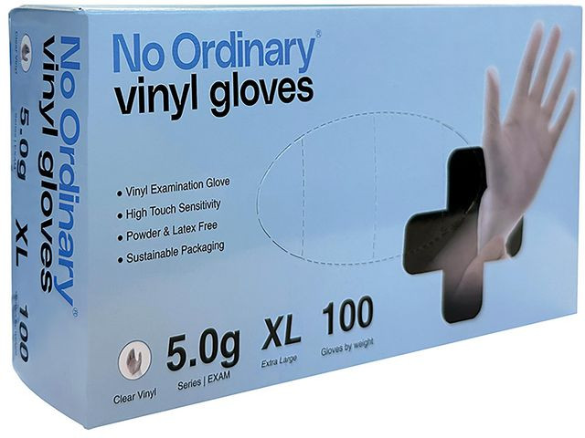 BildeVinylhandske NO ORDINARY f-fri XL 100/fp