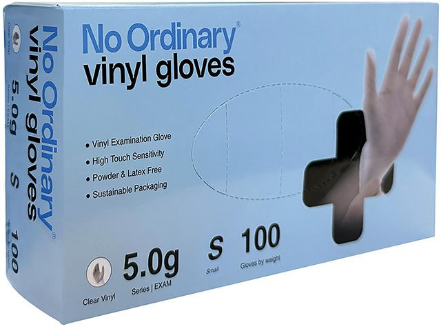 BildeVinylhandske NO ORDINARY f-fri S 100/fp