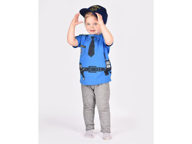 BildeMaskeraddräk Polis 4-6år