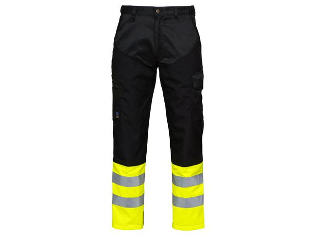 BildeChaufförsbyxa Projob 6507 sv/gul kl1 150