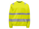 Swshirt varsel Projob 6106 gul kl3 4XL