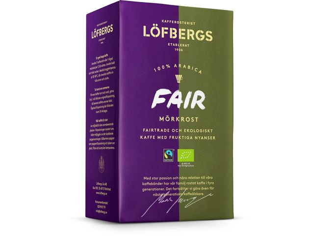 BildeKaffe LÖFBERGS Fair Dark Eko/FT 450g