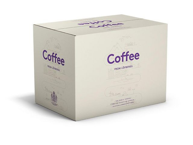 BildeKaffe LÖFBERGS Dark Eko/FT Bönor 1kg