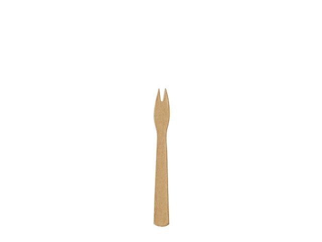 BildePommes frites-gaffel papper 85mm 250/fp