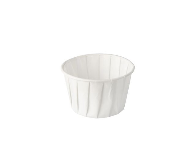 BildeDressingbägare 90ml vit 100/fp