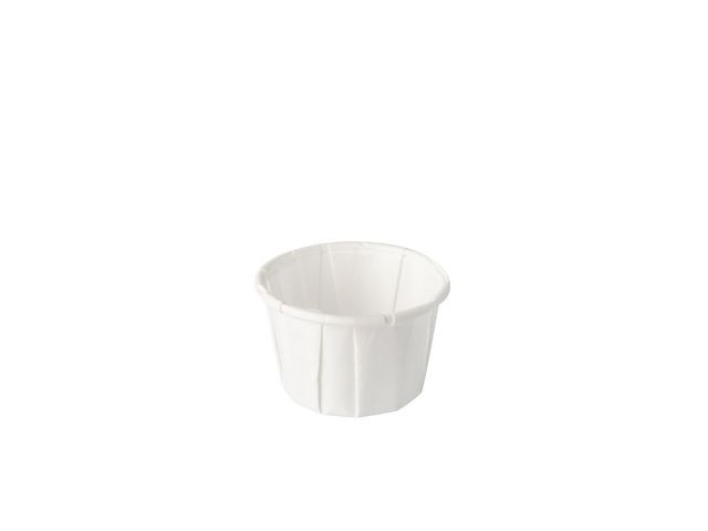 BildeDressingbägare 35ml vit 250/fp