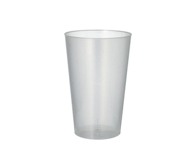 BildePlastglas återanvändbara 40cl 50/fp