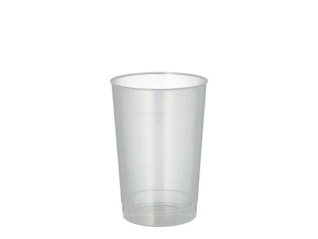 BildePlastglas återanvändbara 20cl 40/fp
