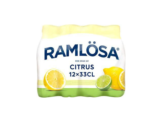 BildeDricka RAMLÖSA citrus 12x33cl pet